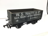 Bachmann/B&H 33-100NN OO Gauge 7 Plank Wagon WS White & Co, Lincoln