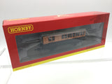 Hornby R40063 OO Gauge LSWR, 4 Wheel Coach, Brake 3rd Class, 179 - Era 2