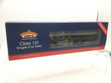 Bachmann 35-525SF OO Gauge Class 121 Single-Car DMU BR Green (Speed Whiskers)