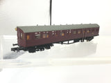 Dapol NC-025 N Gauge BR Autocoach W195W Maroon