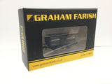 Graham Farish 377-256 N Gauge BR 16T Steel Mineral Wagon Top Flap Doors NCB Grey [W]