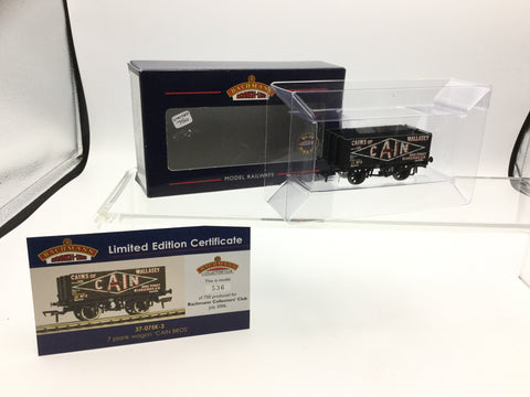 Bachmann 37-075K-3 OO Gauge 7 Plank Wagon Cains of Wallasey