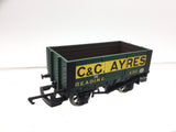 Hornby R6341 OO Gauge 6 Plank Wagon C&G Ayres