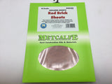 Metcalfe PN900 N Gauge Red Brick Sheets