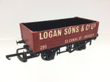 Peco R70L OO Gauge 5 Plank Wagon Logan Sons & Co (L2)