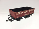 Peco R70L OO Gauge 5 Plank Wagon Logan Sons & Co (L2)