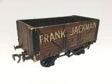 Peco R52/7J OO Gauge 7 Plank Wagon Frank Jackman Weathered