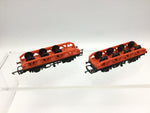 Hornby R224 OO Gauge Flat Wagon Wheel Load x2