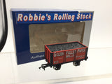 Dapol/Robbie's Rolling Stock OO Gauge 7 Plank Wagon Golden Valley Paper (Red)