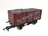 Dapol B889 OO Gauge 8 Plank Wagon Scowcroft & Son, Farnworth