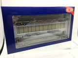 Heljan 5115 OO Gauge Cargowaggon IGA Bogie Flat RailAdventure Barrier Set (2)