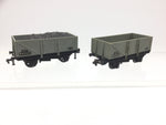Hornby Dublo 4670 OO Gauge 5 Plank Open Wagon B477015 x2