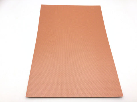 Slaters 0404 7mm/O Gauge Brick Red Embossed Plastikard Sheet