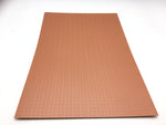 Slaters 0428 7mm/O Gauge Roofing Red Embossed Plastikard Sheet
