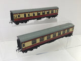 Hornby Dublo 4005/4006 OO Gauge BR Stanier Coaches M4183/M26133