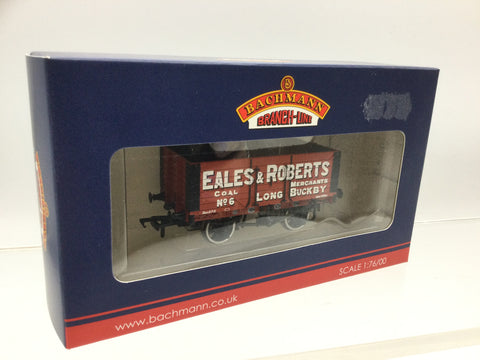 Bachmann 37-111 OO Gauge Wagon 7 Plank Fixed End Wagon Eales & Roberts