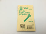 Kadee #256 Acetal Nylon Insulating Screws 2-56 x1/2" (Pack 12)