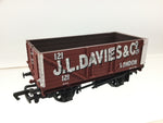 Bachmann 33-100A OO Gauge 7 Plank Wagon JL Davies & Co, London