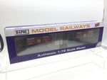 Dapol 4F-071-170 OO Gauge 7 Plank Wagon Twin Pack Ruabon 330/Chirk 2032