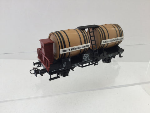 Marklin 4432 HO/AC Wine Barrel Freight Wagon