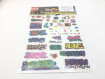 Busch 6035 HO/OO Gauge Graffiti Decals