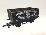 Graham Farish 12123 OO Gauge 7 Plank Wagon Powell, Gwinnel & Co