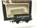 Graham Farish OO Gauge 5 Plank Wagon A. Sharpe, Bletchley