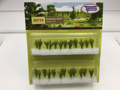 Tasma Products 00714 OO/HO Gauge Bulrushes (Pack 24)