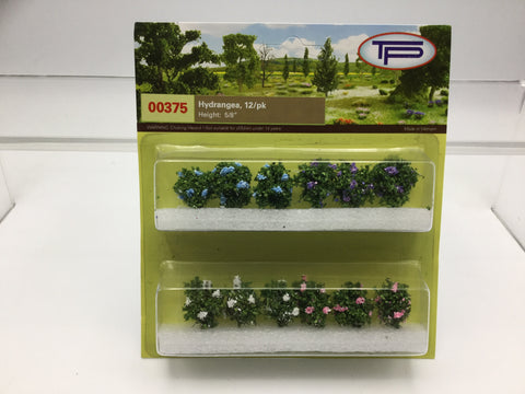 Tasma Products 00375 OO/HO Gauge Hydrangea Plants (Pack 12)