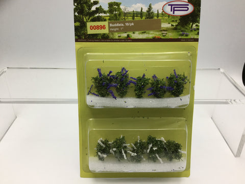 Tasma Products 00896 OO/HO Gauge Buddleia Plants (Pack 10)