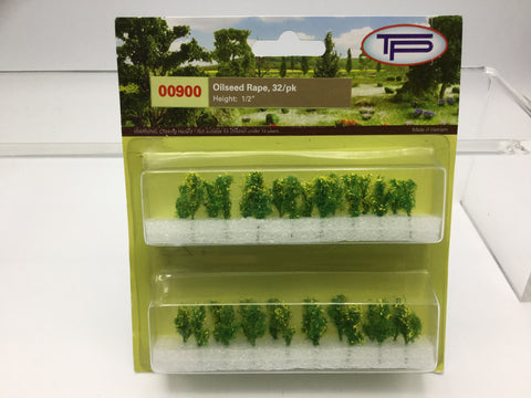 Tasma Products 00900 OO/HO Gauge Oilseed Rape Plants (Pack 32)