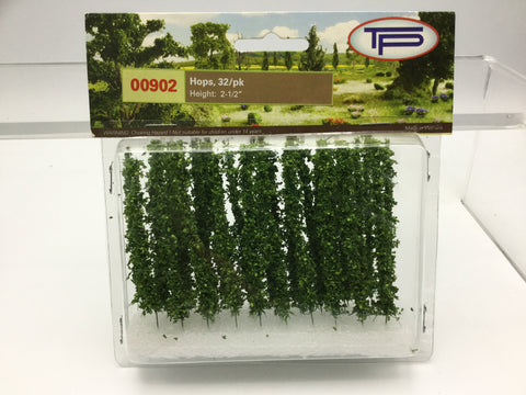 Tasma Products 00902 OO/HO Gauge Hops Plants (Pack 32)