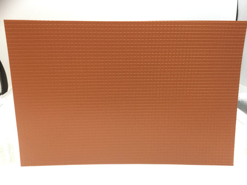 Slaters 0441 4mm/OO Gauge Pantile Roof Embossed Plastikard Sheet