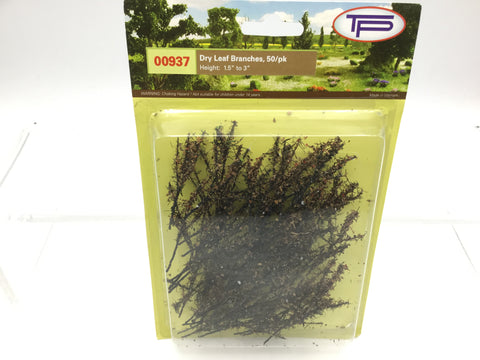 Tasma Products 00937 OO/HO Gauge Dry Leaf Branches (Pack 50)