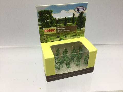 Tasma Products 00992 N Gauge Cucumber Plants (Pack 12)