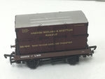 Bachmann 33-404 OO Gauge LMS 1 Plank Wagon w Container