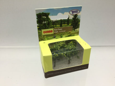 Tasma Products 00966 N Gauge Pear Trees (Pack 4)