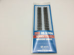 Peco ST-411 OO-9 Gauge Double Straight Setrack (Pack 4)