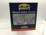 Bachmann 44-089C OO Gauge Bluebell Station Canopy Crimson and Cream