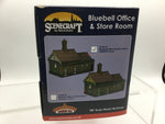 Bachmann 44-091C OO Gauge Scenecraft Bluebell Station Office and Store Room Crimson and Cream