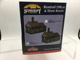 Bachmann 44-091G OO Gauge Bluebell Office and Store Room Green and Cream