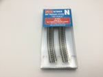 Peco ST-3018 N Gauge Pack of 8 ST-18 4th Radius Standard Curve Track