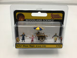 Woodland Scenics A1945 HO/OO Gauge Wally's Wiener Wagon