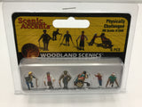 Woodland Scenics A1946 HO/OO Gauge Physically Challenged Figures