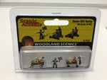 Woodland Scenics A1952 HO/OO Gauge Down Hill Derby Figures