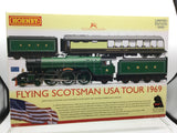 Hornby R2953 OO Gauge Flying Scotsman USA Tour Set (TTS Sound)