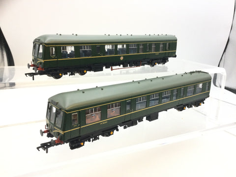 Bachmann 32-900B OO Gauge BR Green 2 Car Class 108 DMU