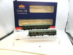 Bachmann 32-900B OO Gauge BR Green 2 Car Class 108 DMU