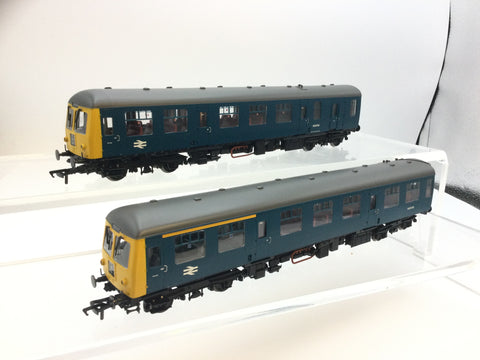 Bachmann 31-535 OO Gauge BR Blue 2 Car Class 105 DMU
