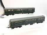 Bachmann 32-286 OO Gauge BR Green 2 Car Class 101 DMU